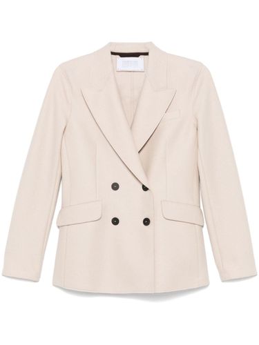 Wool Double-breasted Blazer - Harris Wharf London - Modalova