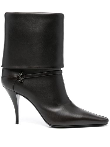 SAINT LAURENT - Niki Leather Boots - Saint Laurent - Modalova