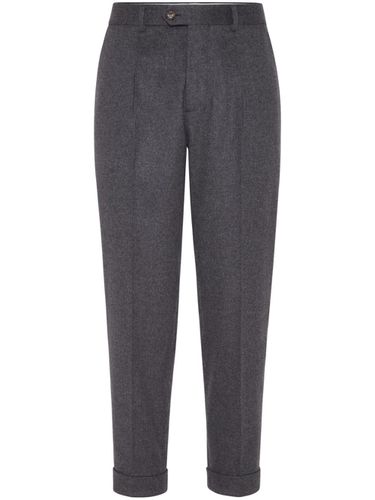 Flannel Trousers - Brunello Cucinelli - Modalova