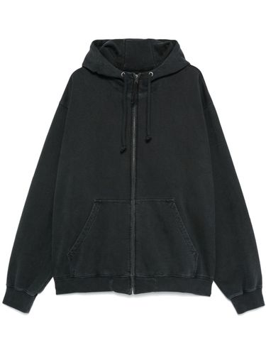 Logo Cotton Zipped Hoodie - Maison Margiela - Modalova