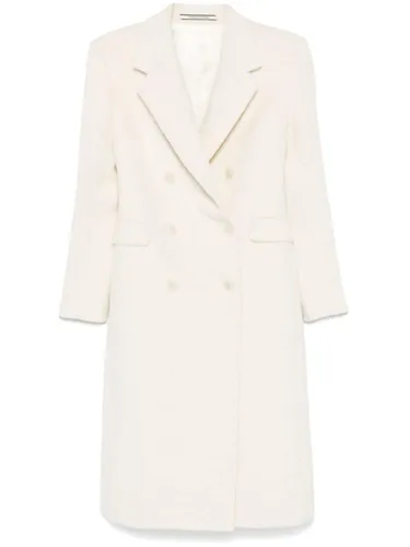 Wool Double-breasted Coat - Tagliatore - Modalova