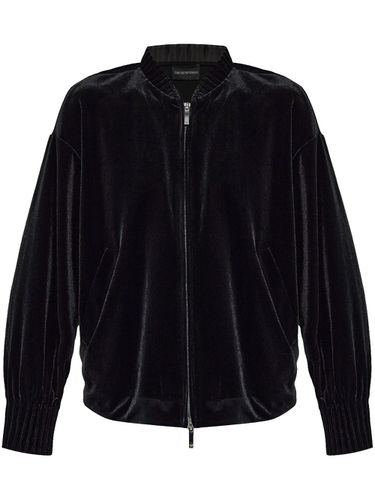 Chenille Bomber Jacket - Emporio Armani - Modalova