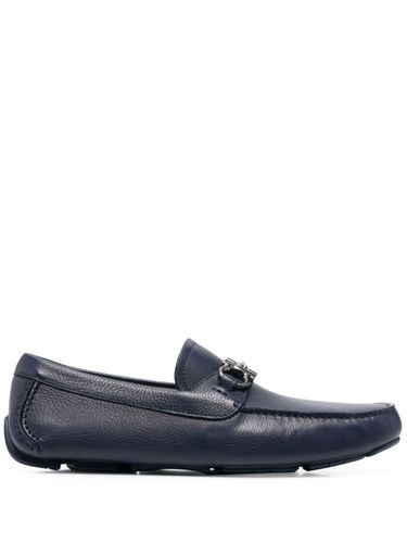 FERRAGAMO - Gancini Leather Loafers - Ferragamo - Modalova