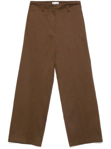 Cotton Blend Straight Trousers - Forte Forte - Modalova