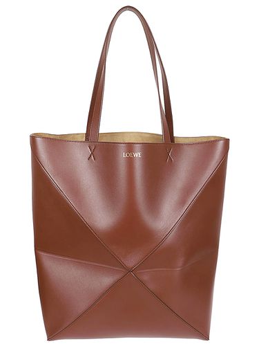 Puzzle Fold Leather Tote Bag - Loewe - Modalova