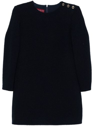 GUCCI - Bouclé Wool Short Dress - Gucci - Modalova