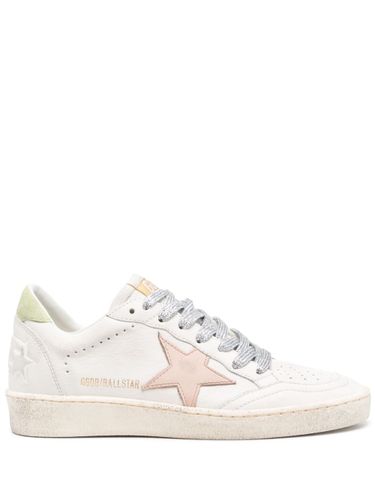 Ball Star Leather Sneakers - Golden Goose - Modalova