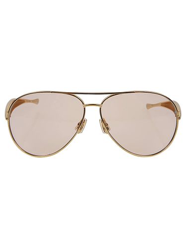 Aviator Sardine Sunglasses - Bottega Veneta - Modalova