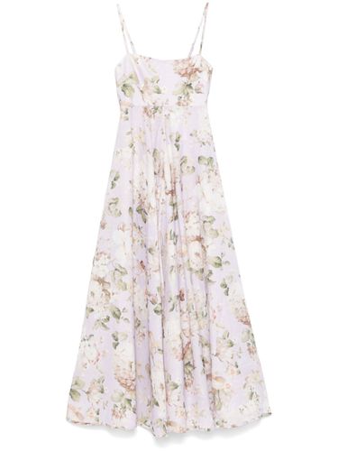 Acacia Printed Linen Dress - Zimmermann - Modalova