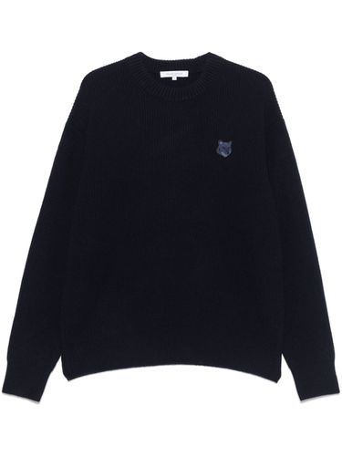 Fox Head Wool Jumper - Maison Kitsune' - Modalova