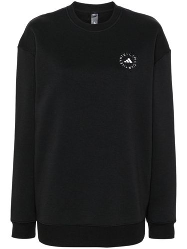 Logo Cotton Blend Sweatshirt - Adidas By Stella Mccartney - Modalova