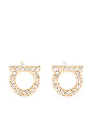 Gancini Crystal (s) Earrings - Ferragamo - Modalova