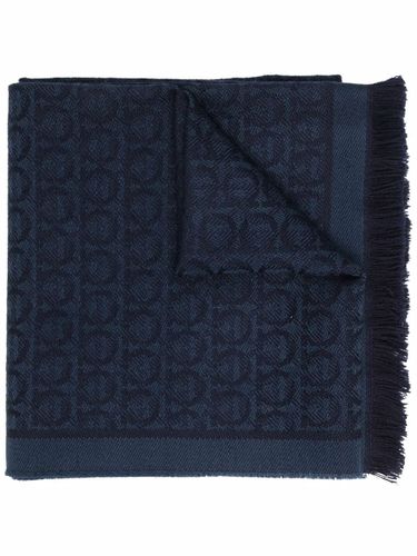 FERRAGAMO - Gancini Wool Scarf - Ferragamo - Modalova