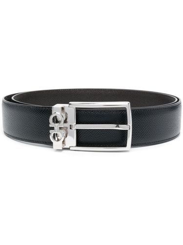 FERRAGAMO - Gancini Leather Belt - Ferragamo - Modalova