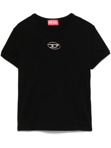 DIESEL - Oval-d Cotton T-shirt - Diesel - Modalova