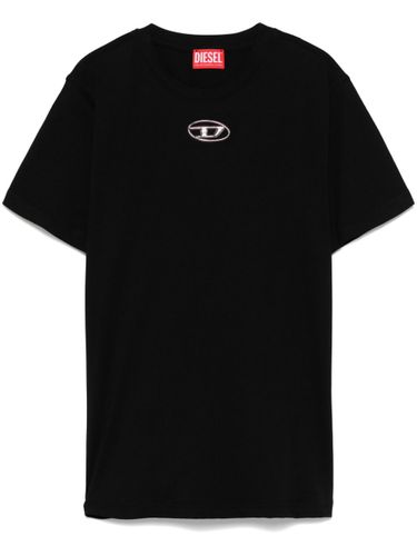 DIESEL - Oval-d Cotton T-shirt - Diesel - Modalova