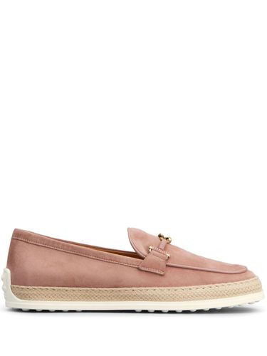 TOD'S - Suede Leather Loafers - Tod's - Modalova