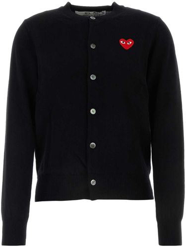 Wool Cardigan - Comme Des Garcons Play - Modalova