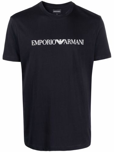 Logo Cotton T-shirt - Emporio Armani - Modalova