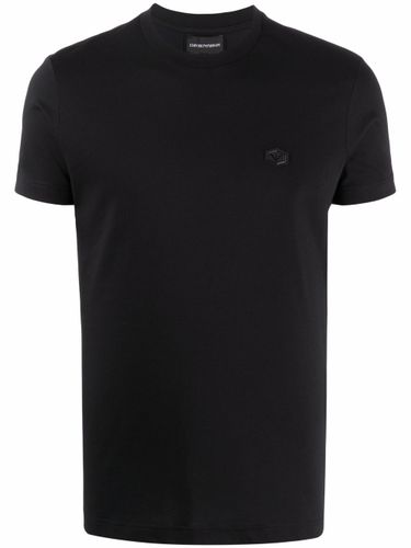 Logo Cotton T-shirt - Emporio Armani - Modalova