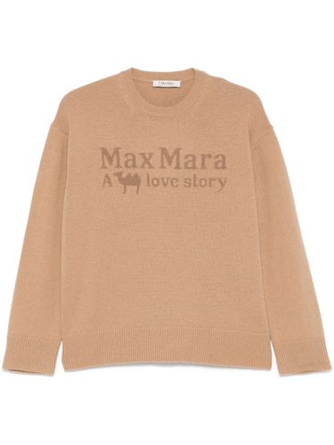 S MAX MARA - Logo Wool Jumper - 'S Max Mara - Modalova
