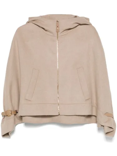 MAX MARA - Wool Hooded Cape - Max Mara - Modalova