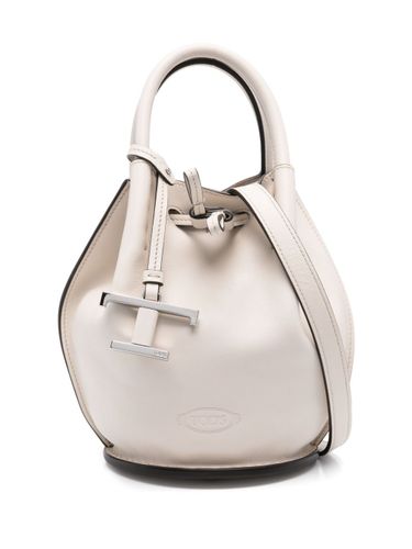 TOD'S - Mini Leather Bucket Bag - Tod's - Modalova