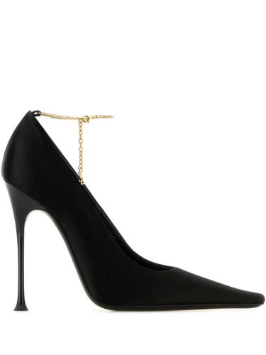 Régine Crepe Satin Pumps - Saint Laurent - Modalova