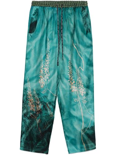 Printed Silk Trousers - Pierre-Louis Mascia - Modalova