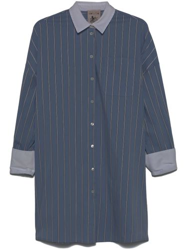 Benedicte Striped Cotton Shirt - Semicouture - Modalova
