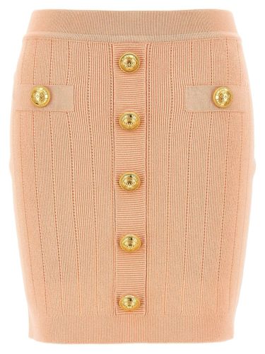 BALMAIN - Knitted Mini Skirt - Balmain - Modalova