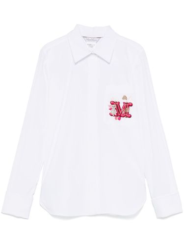 MAX MARA - Logo Cotton Shirt - Max Mara - Modalova