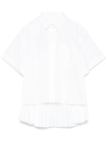 SACAI - Cotton Pleated Shirt - Sacai - Modalova