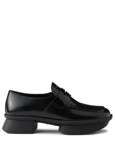 PRADA - Equal Leather Loafers - Prada - Modalova