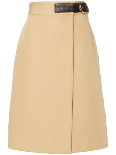 BOTTEGA VENETA - Cotton Midi Skirt - Bottega Veneta - Modalova
