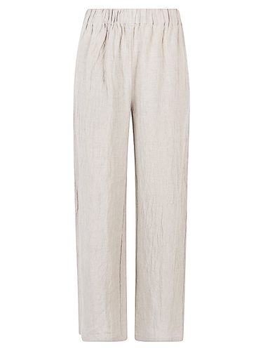 Linen Straight-leg Trousers - Apuntob - Modalova