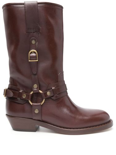 ISABEL MARANT - Heiko Leather Boots - Isabel Marant - Modalova