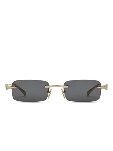 GUCCI - Rectangular Sunglasses - Gucci - Modalova