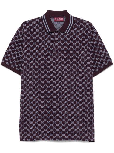 Gg Supreme Cotton Polo Shirt - Gucci - Modalova