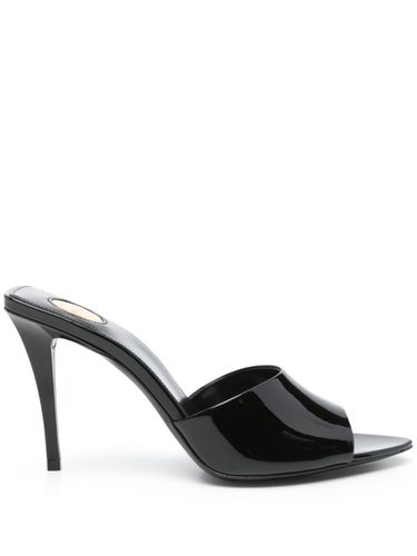 Romy Patent Leather Mules - Saint Laurent - Modalova