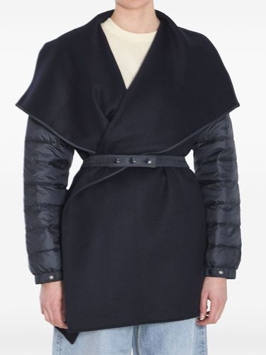 MONCLER - Wool And Nylon Cape - Moncler - Modalova