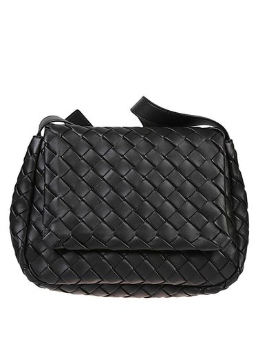 Leather Bag With Logo - Bottega Veneta - Modalova