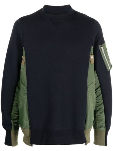 SACAI - Logo Sweatshirt - Sacai - Modalova