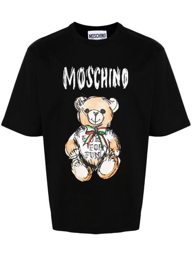 MOSCHINO - Cotton T-shirt - Moschino - Modalova