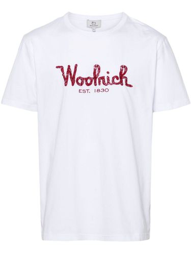 WOOLRICH - Cotton T-shirt With Logo - Woolrich - Modalova