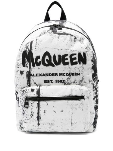 Backpack With Logo - Alexander McQueen - Modalova