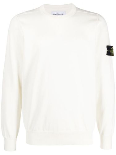 STONE ISLAND - Sweater With Logo - Stone Island - Modalova