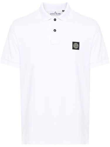 Cotton Polo Shirt With Logo - Stone Island - Modalova