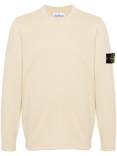 STONE ISLAND - Sweater With Logo - Stone Island - Modalova