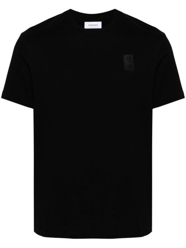 Cotton T-shirt With Logo - Ferragamo - Modalova